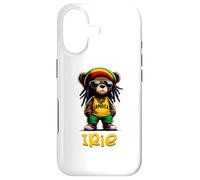 Carcasa para iPhone 17 IRIE Osito de Peluche Jamaica Rasta raíces Reggae