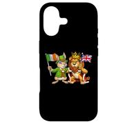Carcasa para iPhone 17 Irlanda UK Bandera Raíces Irlandesas Británicas San Patricio