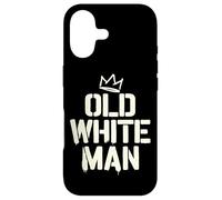 Carcasa para iPhone 17 Ironic Old White Man Hombre Superhéroe Leyenda