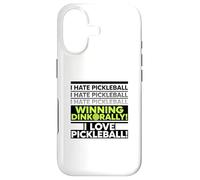 Carcasa para iPhone 17 Irónico Jugador de Pickleball Aficionado a Beber un Tiro
