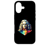 Carcasa para iPhone 17 Isaac Newton Geométrico Pop Art