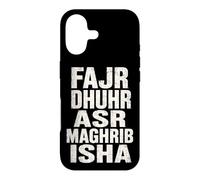 Carcasa para iPhone 17 Islamic Call To Prayer Fajr Dhuhr ASR Maghrib Isha Muslim