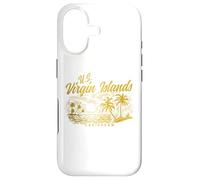 Carcasa para iPhone 17 Islas Vírgenes Estados Unidos Beach Vacation USVI Vintage