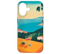 Carcasa para iPhone 17 Italian Village Cocktail by The Sea Amalfi Summer Art