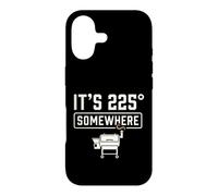 Carcasa para iPhone 17 It's 225 Somewhere Funny BBQ Smoker Grill Quote