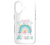 Carcasa para iPhone 17 It's a Beautiful Day to Believe in Miracles Inspirational