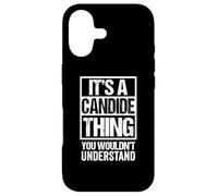 Carcasa para iPhone 17 It's A Candide Thing You Wouldn't Understand First Name