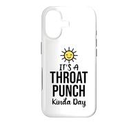 Carcasa para iPhone 17 It's a Throat Punch Kind of Day Its a Throat Punch Kinda Day