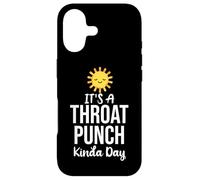 Carcasa para iPhone 17 It's a Throat Punch Kind of Day Its a Throat Punch Kinda Day