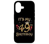 Carcasa para iPhone 17 It's My 49th Birthday - Cumpleaños, 49 años, Reina de 49 años