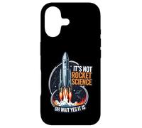 Carcasa para iPhone 17 It's Not Rocket Science Funny Space Launch Design