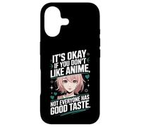 Carcasa para iPhone 17 It's Okay If You Don't Like Anime Not Everyone Has Taste