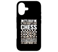 Carcasa para iPhone 17 It's Okay If You Don't Like Chess Its Kind of A Smart People