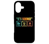 Carcasa para iPhone 17 It's Science Bruh Periodic Table of Elements Funny Meme