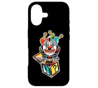 Carcasa para iPhone 17 Jack in The Box Payaso Bufón Espeluznante