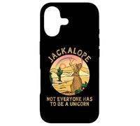 Carcasa para iPhone 17 Jackrabbit Everyone Has To Be A Unicorn Rainbow Jackalope