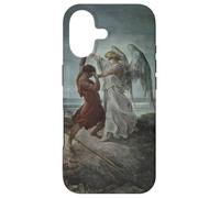 Carcasa para iPhone 17 Jacob Wrestling con el ángel de Gustave Dore (1866)