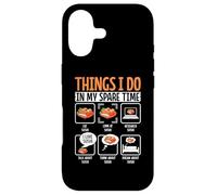 Carcasa para iPhone 17 Japanese Sushi Lover - Things I Do in My Spare Time Sushi