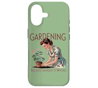 Carcasa para iPhone 17 Jardinería Porque el Asesinato es una Planta equivocada