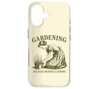 Carcasa para iPhone 17 Jardinería Porque el Asesinato está Mal Plantas Jardín