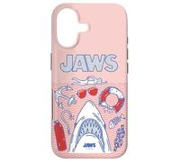 Carcasa para iPhone 17 Jaws 50th Anniversary Poster Americans Style 2-Sided