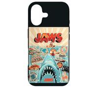 Carcasa para iPhone 17 Jaws 50th Anniversary Poster Amity Sticker Collage 2-Sided