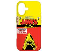 Carcasa para iPhone 17 Jaws 50th Anniversary Poster Comic Book Style Front & Back