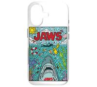Carcasa para iPhone 17 Jaws 50th Anniversary Poster Comic Chaos Style 2-Sided
