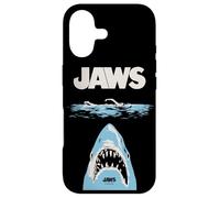 Carcasa para iPhone 17 Jaws 50th Anniversary Poster Dark Water Front & Back