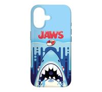 Carcasa para iPhone 17 Jaws 50th Anniversary Poster Drip Art Front & Back