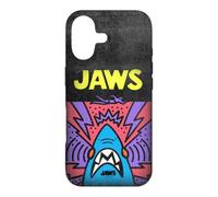 Carcasa para iPhone 17 Jaws 50th Anniversary Poster Pop Art Style Front & Back
