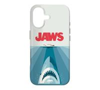 Carcasa para iPhone 17 Jaws 50th Anniversary Poster Vector Front & Back