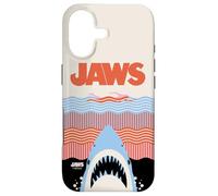 Carcasa para iPhone 17 Jaws 50th Anniversary Poster Wave Lines Front & Back