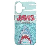 Carcasa para iPhone 17 Jaws 50th Anniversary Poster Wavy Terror Front & Back