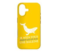 Carcasa para iPhone 17 JE m'en Fous Parce Que Je Suis UNE Baleine Drôle Provocation