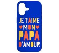 Carcasa para iPhone 17 Je t’Aime Mon Papa d’Amour