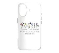 Carcasa para iPhone 17 Jeremiah 29:11 For I Know The Plans I Have For You Bible