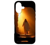 Carcasa para iPhone 17 Jesus Christ Glorious Resurrection Christian Faith (Black)