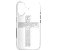 Carcasa para iPhone 17 Jesus Christ Messiah Biblical Names Christian Faith Cross