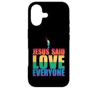 Carcasa para iPhone 17 JESÚS Dijo AMAR A Todos Angel Moroni Mormón LGBT Meme