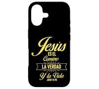 Carcasa para iPhone 17 Jesus Es el Camino La Verdad Y La Vida Juan 14:16 Mujeres Hombres