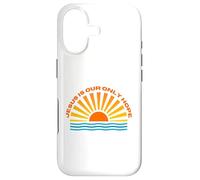 Carcasa para iPhone 17 Jesús es Nuestra única Esperanza Biblia Cristiana