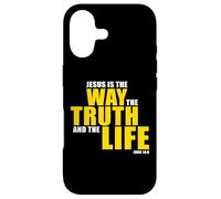 Carcasa para iPhone 17 Jesus is The Way The Truth and The Life - John 14:6 Bible