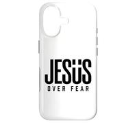 Carcasa para iPhone 17 Jesús sobre el Miedo Fe estética Cristiana