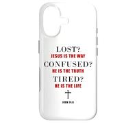 Carcasa para iPhone 17 Jesus The Way The Truth & The Life - John 14:6 Inspiration