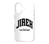 Carcasa para iPhone 17 Jirah God Provider Cristiano Hombres Mujeres niños aman a Dios & Jesús