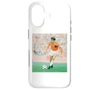 Carcasa para iPhone 17 Johan Cruyff En Acción Holanda Argentina Copa Mundial de Fútbol