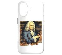 Carcasa para iPhone 17 Johann Sebastian Bach Maestro de música clásica