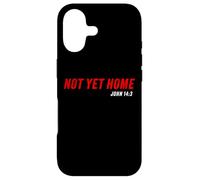 Carcasa para iPhone 17 John 14:3 Heaven Quote of Jesus Christ - Not Yet Home