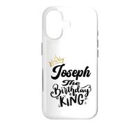 Carcasa para iPhone 17 Joseph The Birthday King Happy Birthday Shirt Hombres Niños Adolescentes